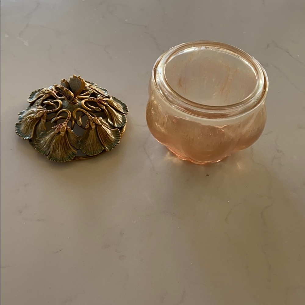 Jay Strongwater glass jar